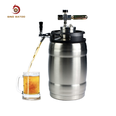 5l Co2 Pressurized Growler Tap System Stainless Steel Kegerator Kit For Craft Beer Draft