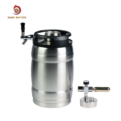 5l Co2 Pressurized Growler Tap System Stainless Steel Kegerator Kit For Craft Beer Draft