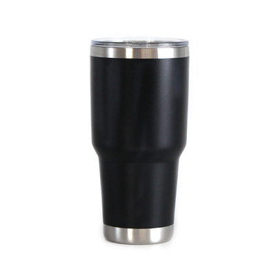 30oz Powder Coated Stainless Steel Tumbler , Stainless Steel Insulated Tumbler With Lid